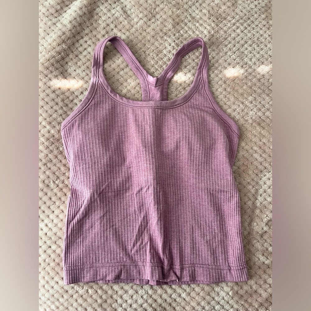 Lululemon Ebb to Street Cropped Tank Top